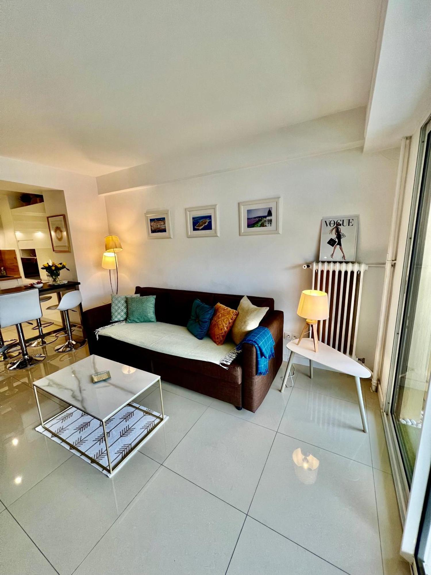 Appartement Cosy Calme Central-Terrasse Proche Palais Cannes Bagian luar foto