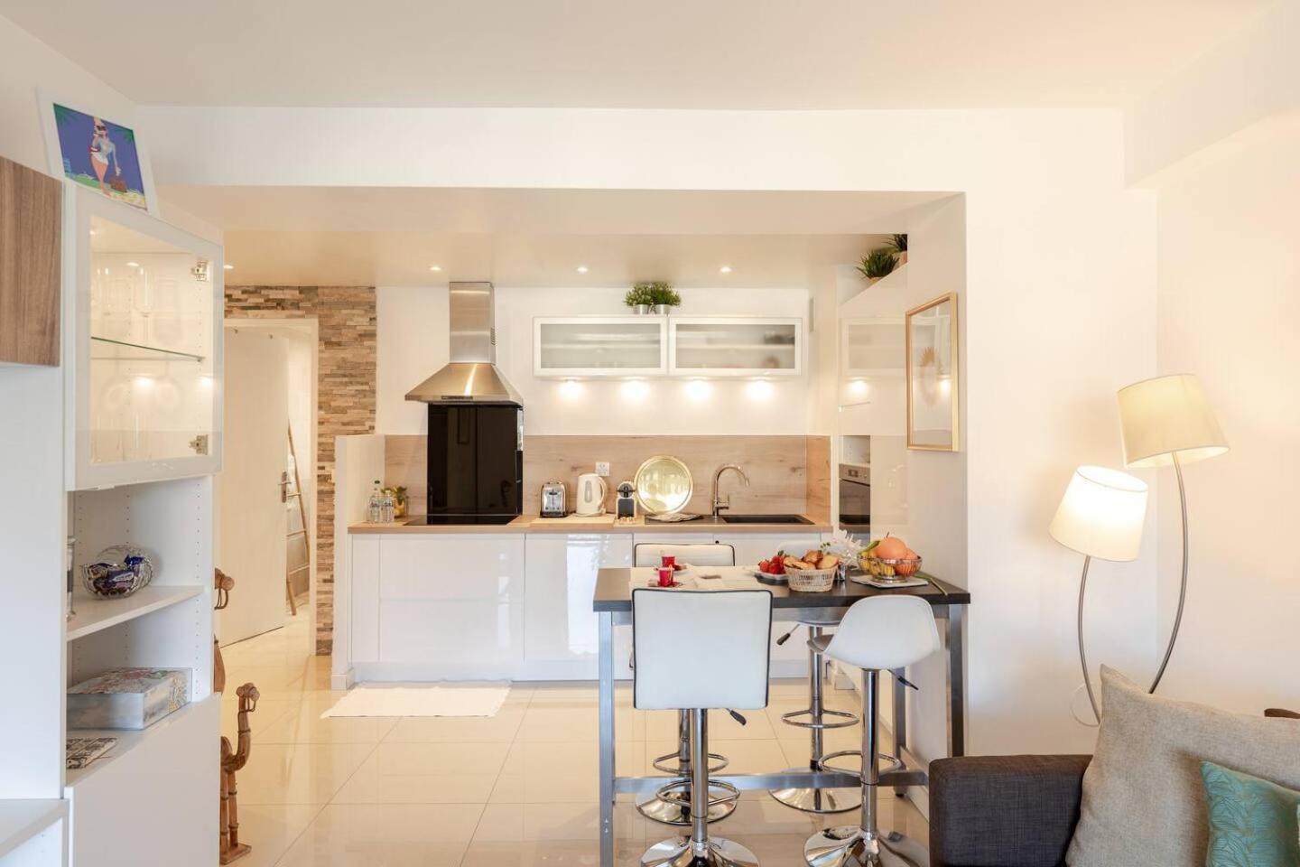 Appartement Cosy Calme Central-Terrasse Proche Palais Cannes Bagian luar foto