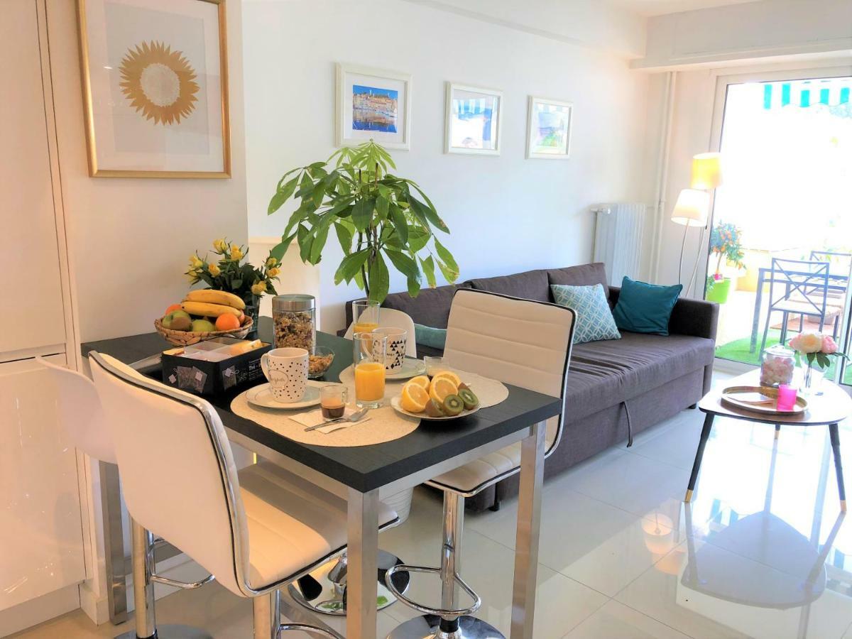 Appartement Cosy Calme Central-Terrasse Proche Palais Cannes Bagian luar foto